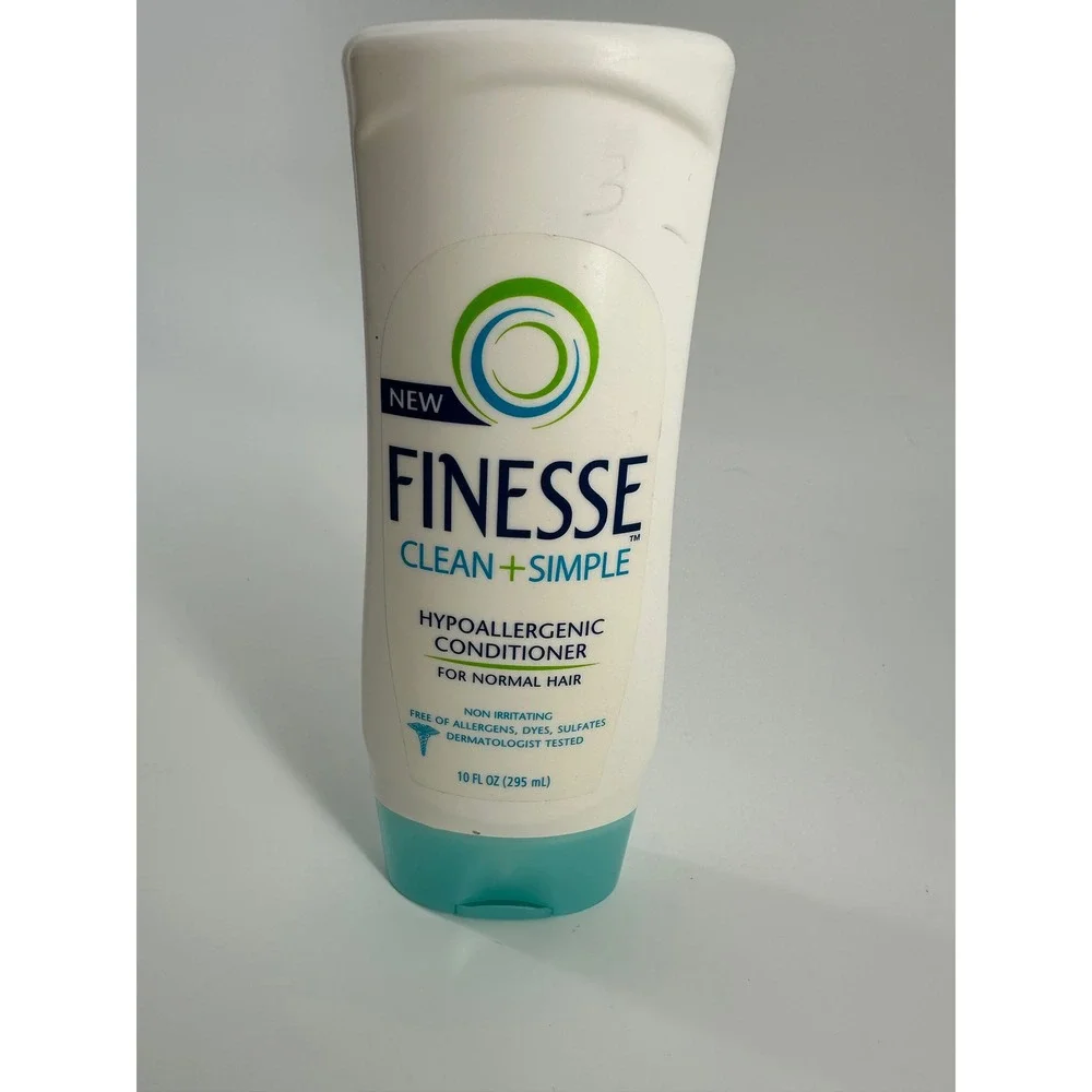 Finesse Clean + Simple Hypoallergenic Conditioner 10oz Normal Hair Sulfate Free